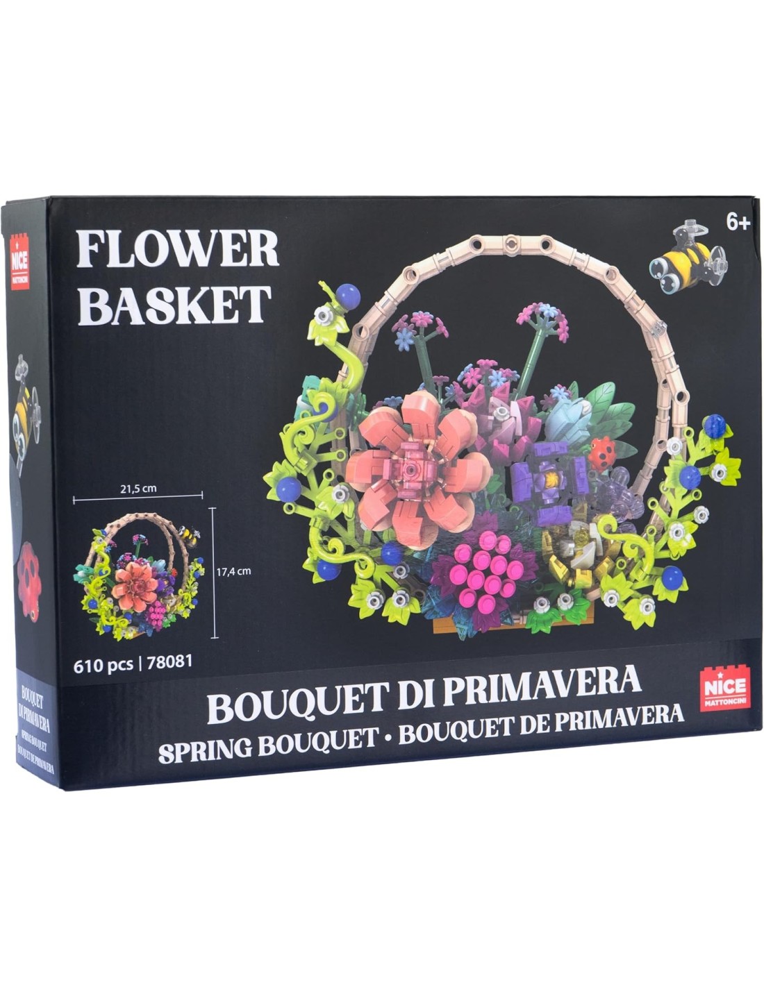 Nice Mattoncini – Bouquet di Primavera con Ape e Coccinella | shopincasa.it