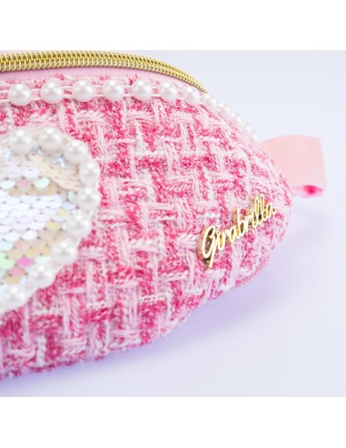 Girabrilla Marsupio Tweed con Cuore in Paillettes – Colori Assortiti | shopincasa.it