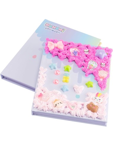 MOMOMI Decoden Diary – Diario Creativo con Charms e Creme Sintetiche | Shopincasa.it