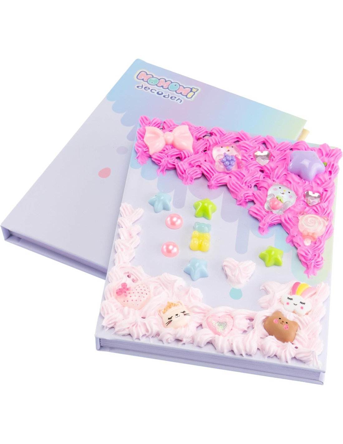 MOMOMI Decoden Diary – Diario Creativo con Charms e Creme Sintetiche | Shopincasa.it