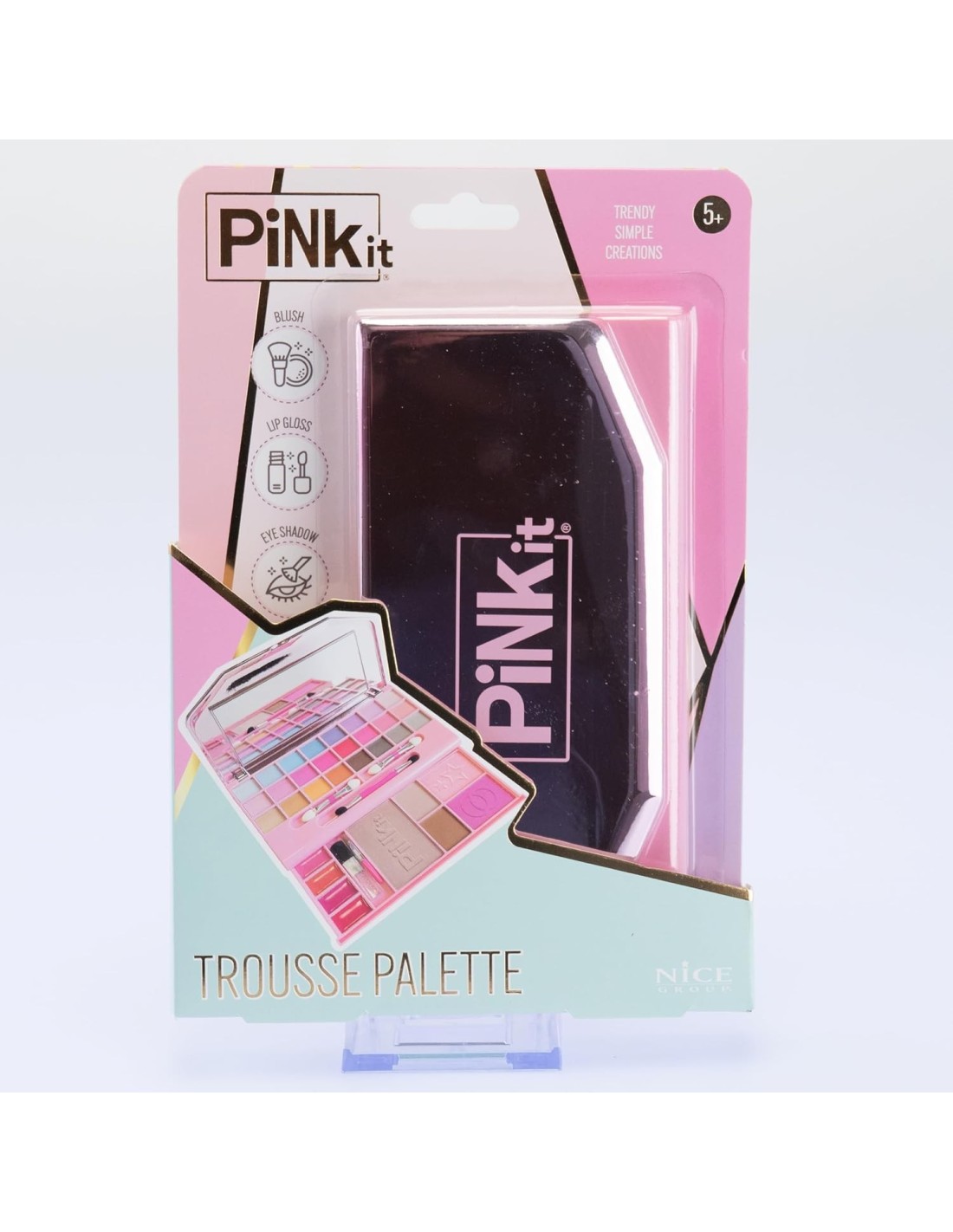 PINK IT Trousse Palette – Kit Trucco Bambini con Ombretti e Blush | Shopincasa.it