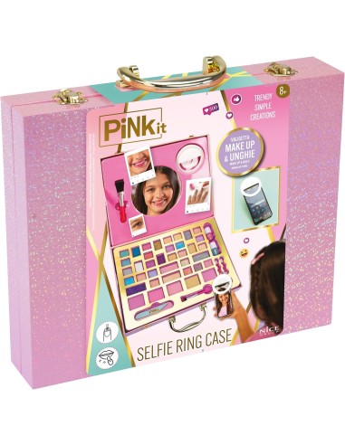 PINKIT Selfie Ring Suitcase – Valigetta Make Up Bambina con Anello Selfie | shopincasa.it