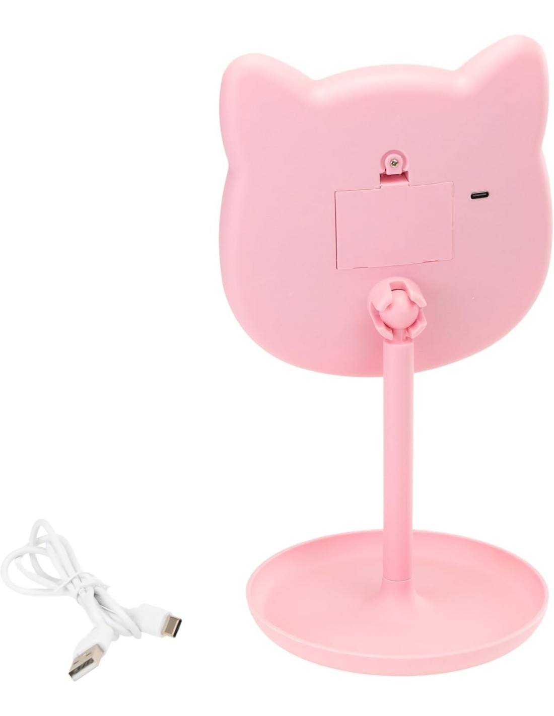 PINKIT Mirror – Specchio da Trucco LED a Forma di Gatto | shopincasa.it