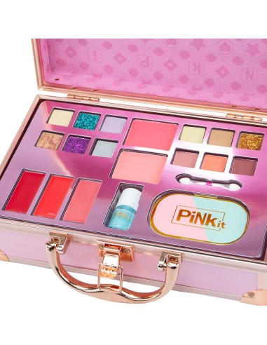 PINKIT Make Up Travel Case – Valigetta Trucco Bambina con Specchio | shopincasa.it