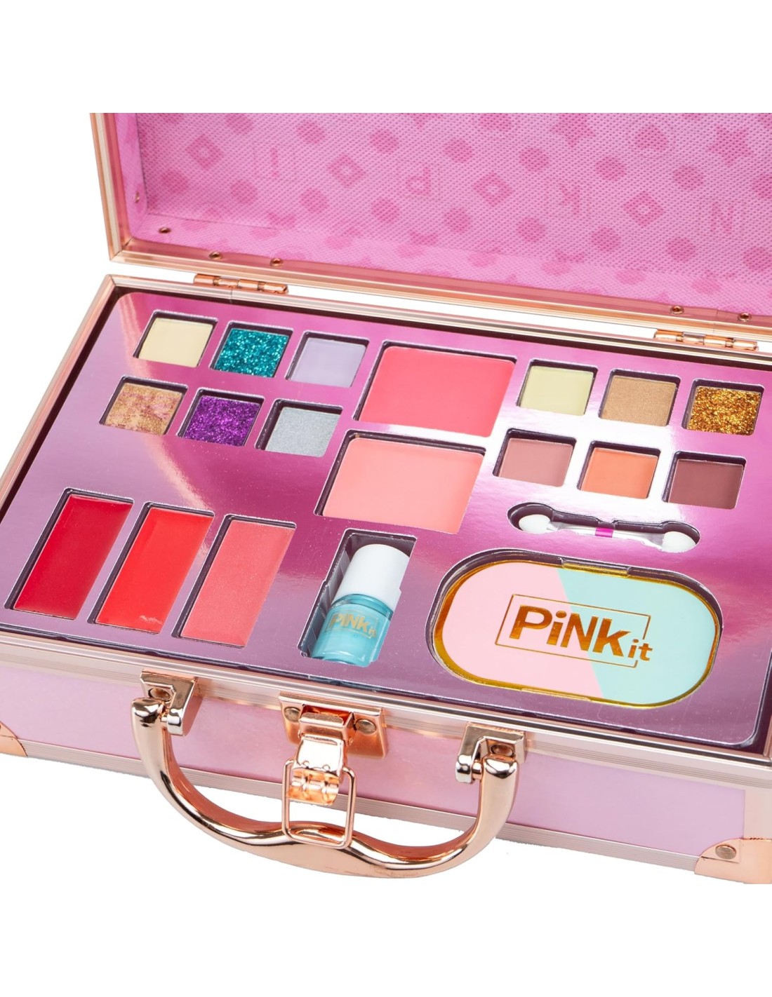 PINKIT Make Up Travel Case – Valigetta Trucco Bambina con Specchio | shopincasa.it
