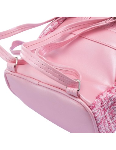 Girabrilla Tweed Zainetto Rosa – Zaino con Paillettes Reversibili | shopincasa.it