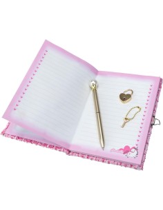 Girabrilla Tweed Diario Segreto Rosa – Quaderno con Cuore in Paillettes | shopincasa.it