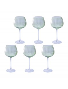 ROSE&TULIPANI PRISMIA Set 6 Bicchieri 460 ml Verde | shopincasa.it 2
