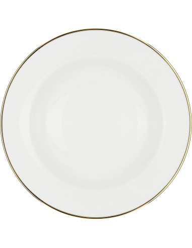 La Porcellana Bianca Piatto Fondo Falda Maestà 25 cm | shopincasa.it