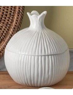 Porcellana Bianca Porta Cipolla Fattoria – Stile Country Toscano | shopincasa.it