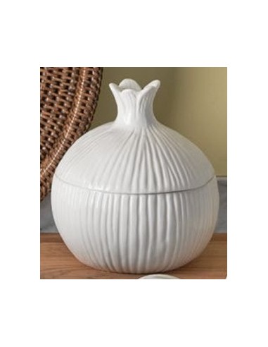 Porcellana Bianca Porta Cipolla Fattoria – Stile Country Toscano | shopincasa.it