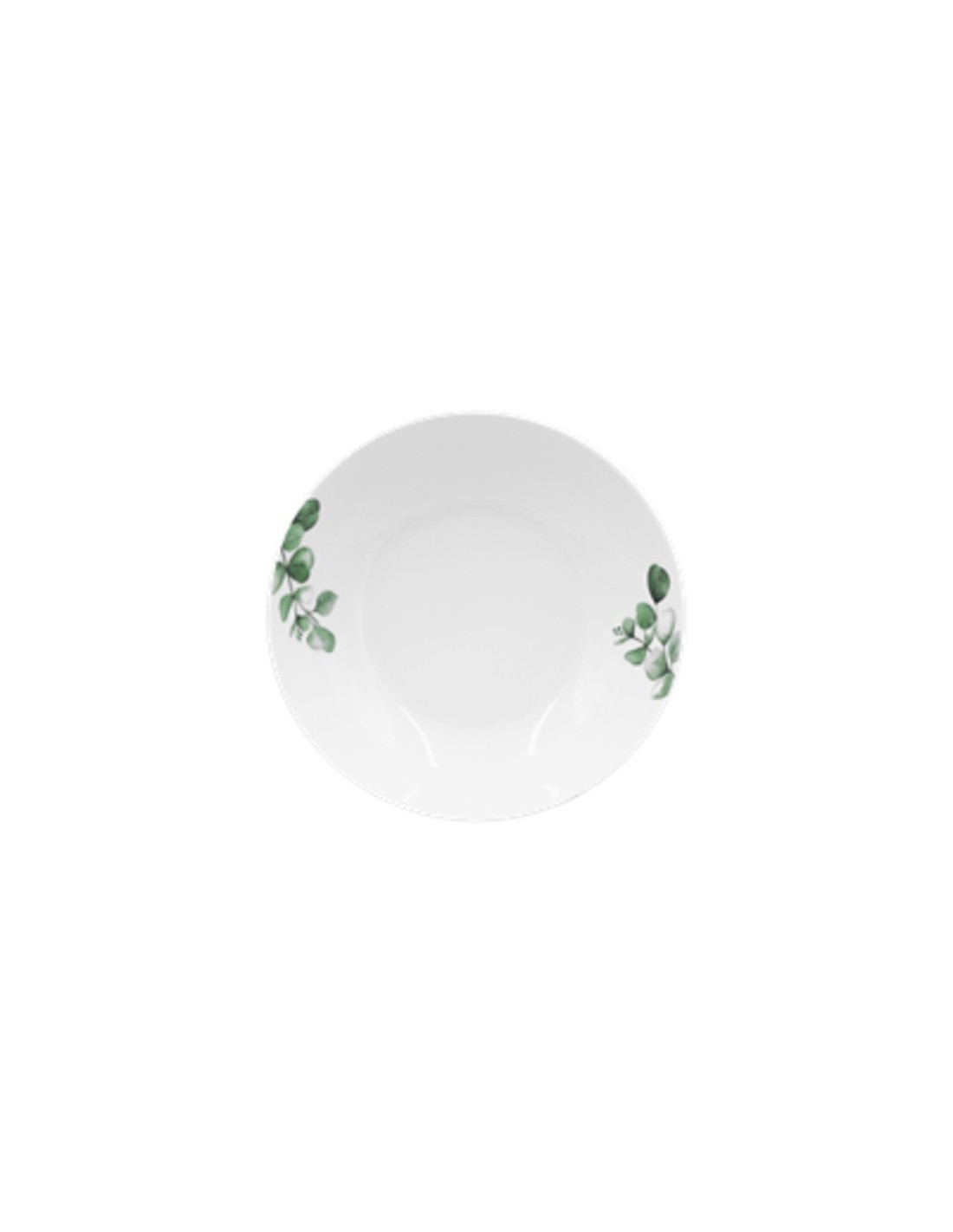 Set 6 pezzi Sempreverde Piatto Fondo Ø20 cm – Porcellana Satinata | shopincasa.it