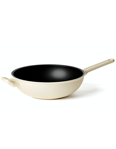 Wok 32 cm Cook&Color Crema Guzzini | Shopincasa.it