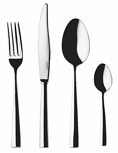 Guzzini Icons Set Posate Acciaio Cromato | Design Citterio & Nguyen | Shopincasa.it