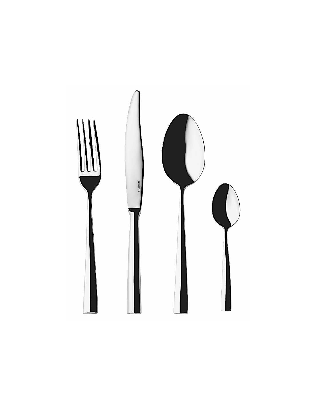 Guzzini Icons Set Posate Acciaio Cromato | Design Citterio & Nguyen | Shopincasa.it