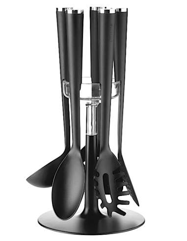 SET 5 MESTOLI CON BASE GUZZINI