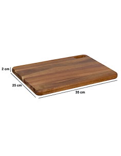 TAGLIERE 190051 ACACIA 35X25CM RETTANGOLARE