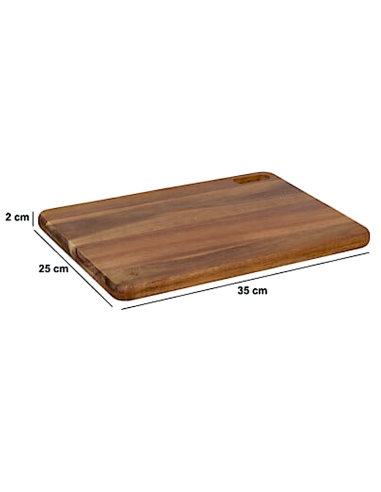 TAGLIERE 190051 ACACIA 35X25CM RETTANGOLARE