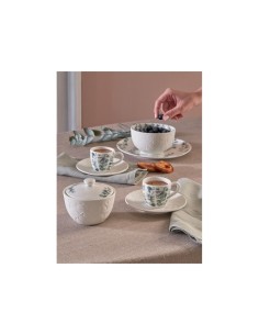 Set 6 Piatti Piani Sempreverde 28 cm – Porcellana Satinata con Decoro | shopincasa.it