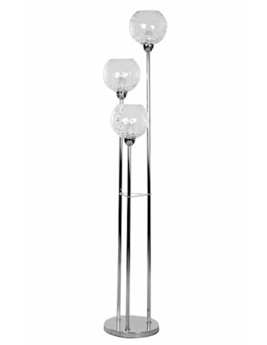 LAMPADA DA TERRA LA221032 FERRO/VETRO 30X30X172CM