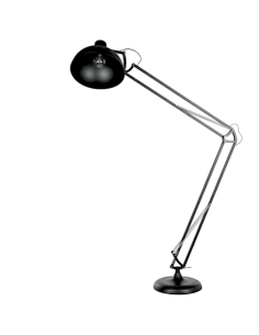 LAMPADA DA TERRA LA222087 METALLO 145X42X230CM NERO