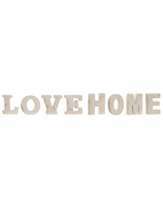 DECORAZIONE SCRITTA LD221467 MARMO 42X11CM ASSORTITO