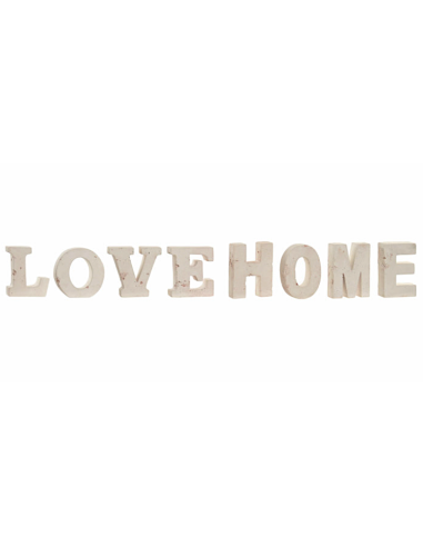DECORAZIONE SCRITTA LD221467 MARMO 42X11CM ASSORTITO