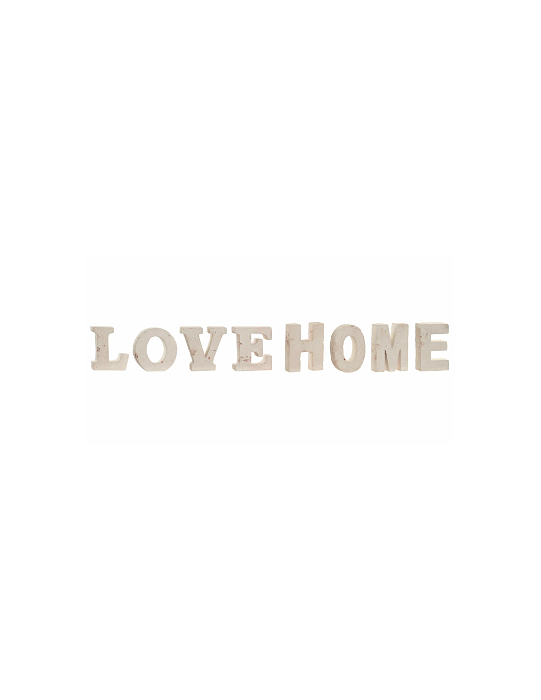 DECORAZIONE SCRITTA LD221467 MARMO 42X11CM ASSORTITO