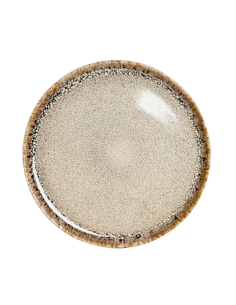PIATTO FRUTTA PC221579 BEIGE SMALTATO 20CM PORCELLANA