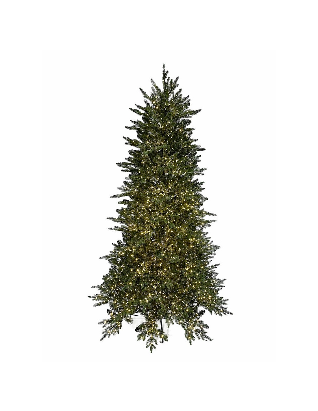 ALBERI E BASI DI NATALE: vendita online Albero di Natale Poly Alder altezza 210cm diametro 127 cm con 2910 LED - La magia di ...