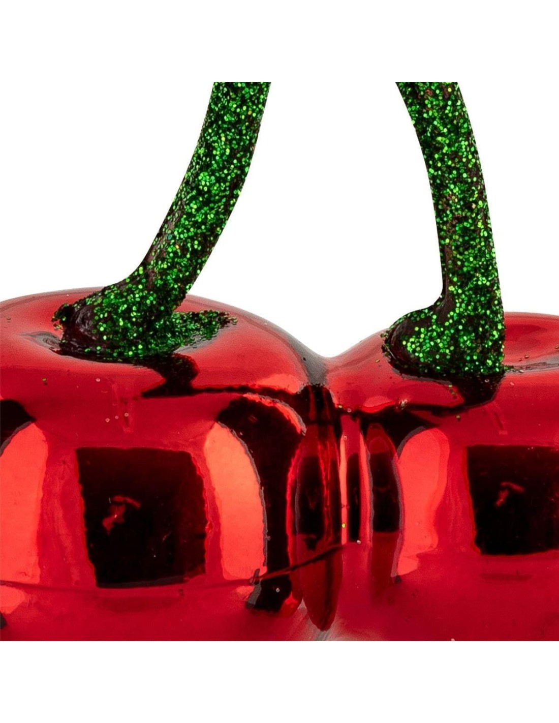 SFERE E PENDAGLI: vendita online Decorazione pendente di Natale ciliegie in vetro 7x4x9cm Feeric Lights & Christmas - La magi...