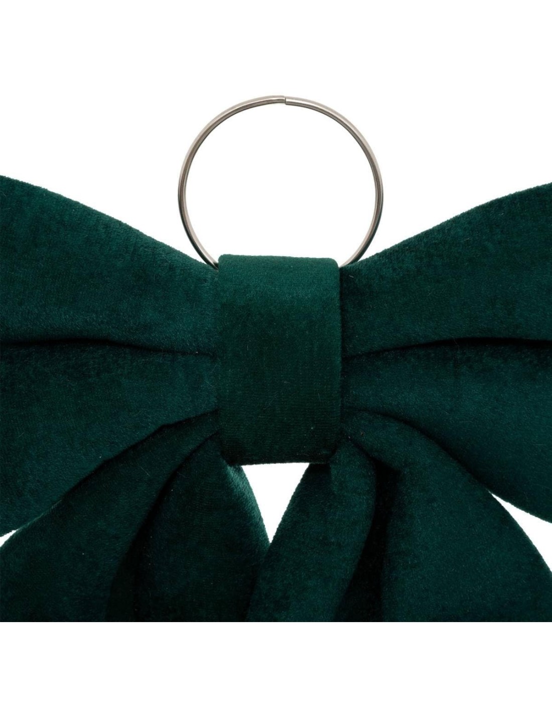 SFERE E PENDAGLI: vendita online Decorazione pendente fiocco di Natale 70x67cm in velluto verde - La magia di Natale a casa t...