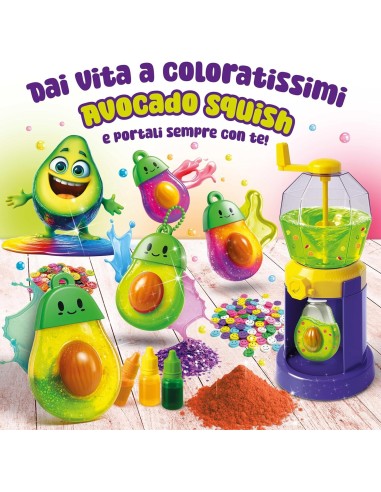 PRESCOLARI: vendita online SLIMI SCIENCE 113996 LA FABBRICA DEGLI AVOCADO, KIT CREATIVO, AVOCADO SQUISH, GIOCO MANUALE in off...
