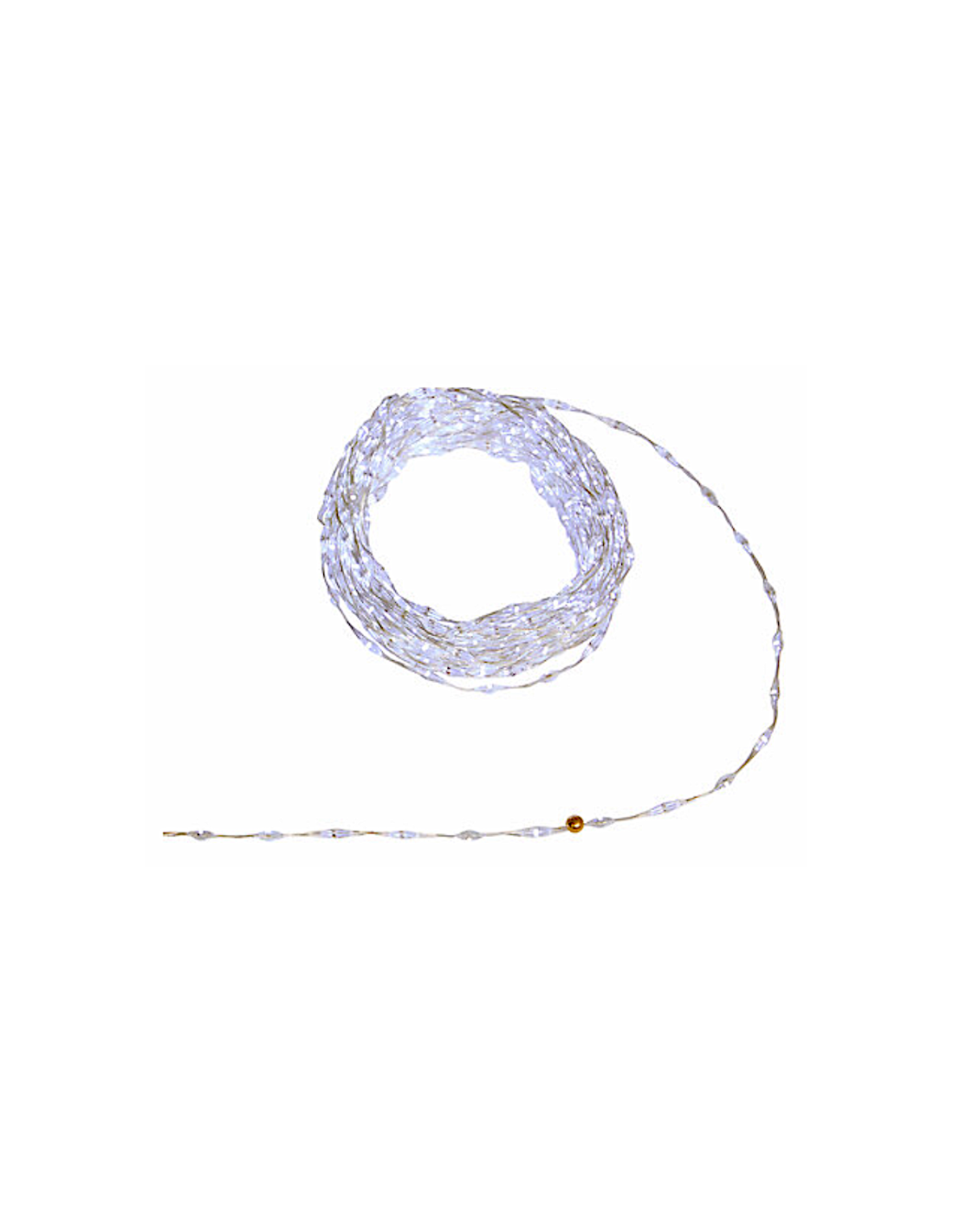 GHIRLANDA LUMINOSA SOLARE 480LED BIANCO FREDDO CAVO 7,2MT DA ESTERNO