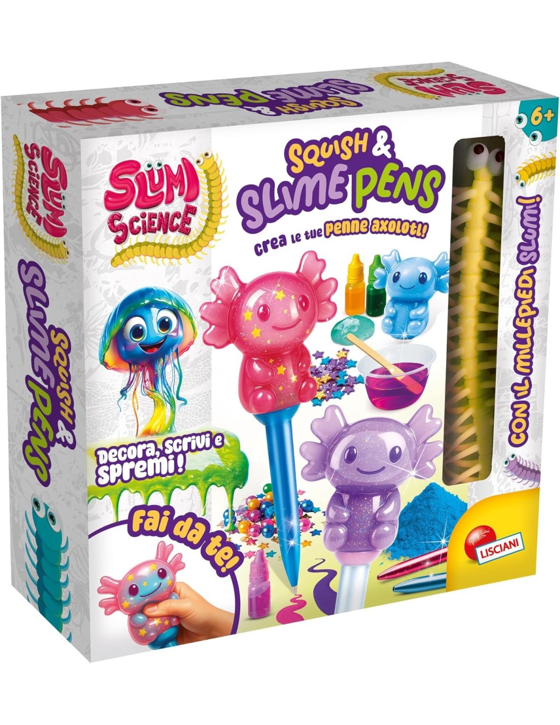 PRESCOLARI: vendita online SLUMI SCIENCE PENNE SQUISH SLIME in offerta