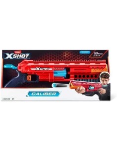 GIOCHI BOY: vendita online X-SHOT ZUR36675 FUCILE CALIBER SPARADARDI, PORTATA 27M, 16 DARDI INCLUSI in offerta
