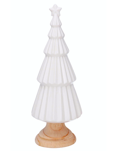 ALBERO CERAMICA BIANCO 11X30CM