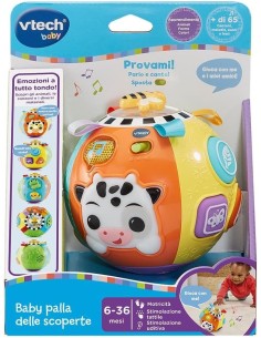 INFANZIA: vendita online VTECH, BABY PALLA DELLE SCOPERTE, GIOCO EDUCATIVO, SENSORIALE, 6-36 MESI in offerta