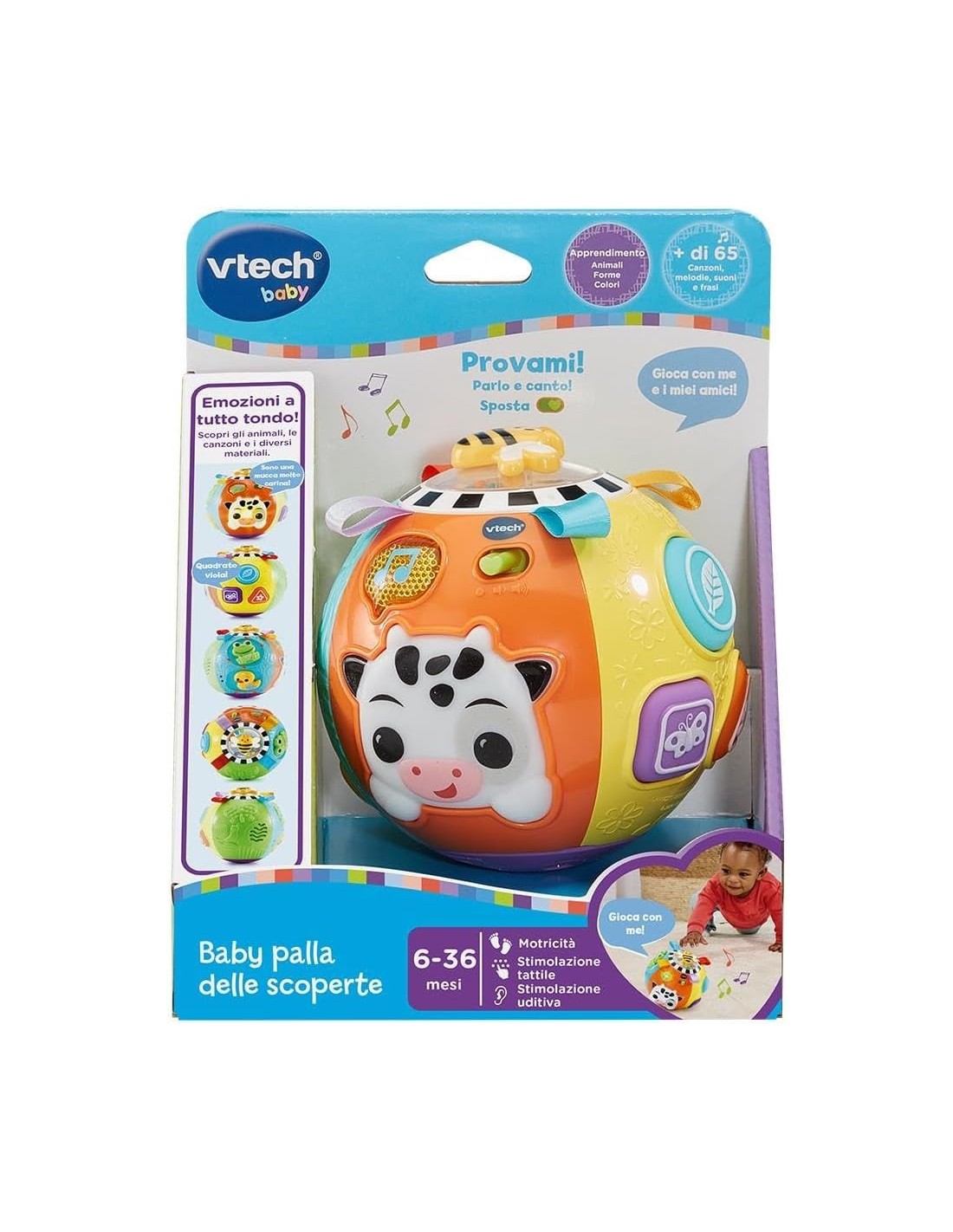 INFANZIA: vendita online VTECH, BABY PALLA DELLE SCOPERTE, GIOCO EDUCATIVO, SENSORIALE, 6-36 MESI in offerta