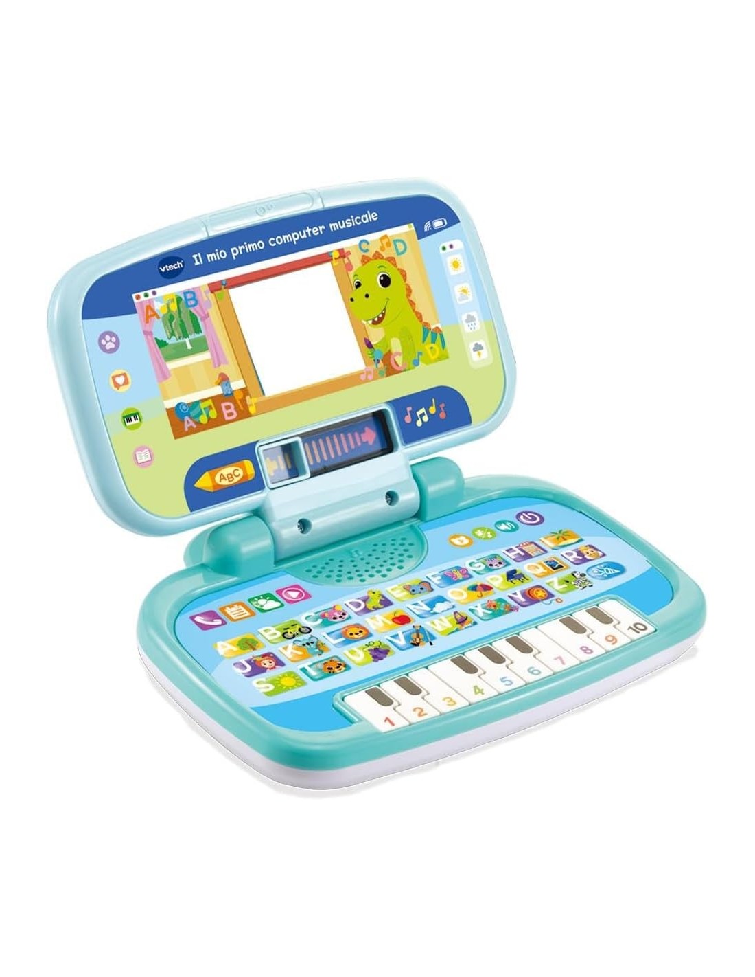 PRESCOLARI: vendita online COMPUTER MUSICALE TOCCA SUONA IMPARA, 4 APPLICAZIONI, BAMBINI in offerta