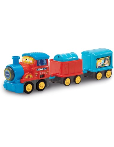PRESCOLARI: vendita online VROOM VROOM GO AVVENTURE IN TRENO, TRENO ELETTRICO, LOCOMOTIVA MOTORIZZATA, VAGONI, OSTACOLI in of...