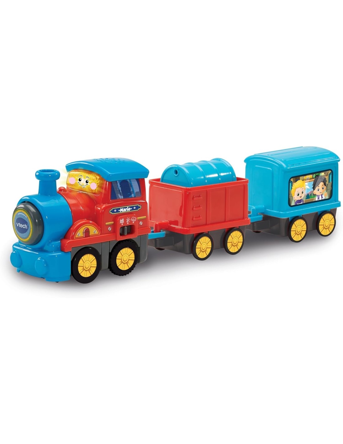 PRESCOLARI: vendita online VROOM VROOM GO AVVENTURE IN TRENO, TRENO ELETTRICO, LOCOMOTIVA MOTORIZZATA, VAGONI, OSTACOLI in of...