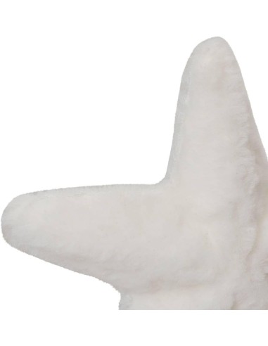 SFERE E PENDAGLI: vendita online Decorazione puntale stella di Natale 20cm in peluche bianco - La magia di Natale a casa tua ...