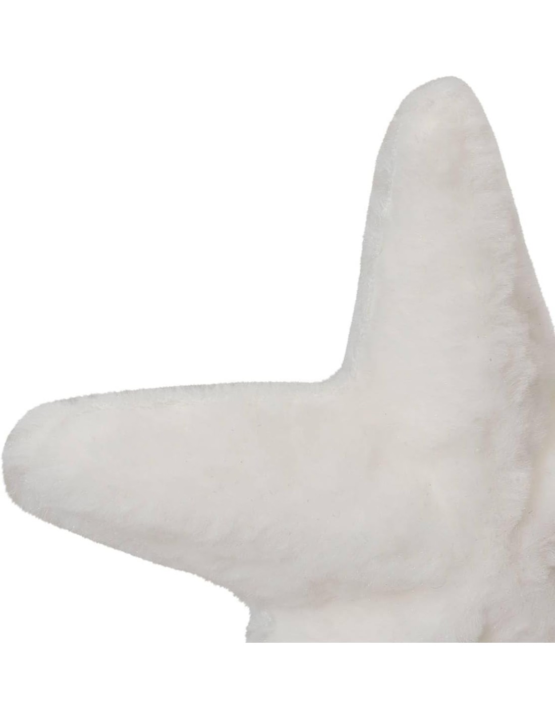SFERE E PENDAGLI: vendita online Decorazione puntale stella di Natale 20cm in peluche bianco - La magia di Natale a casa tua ...