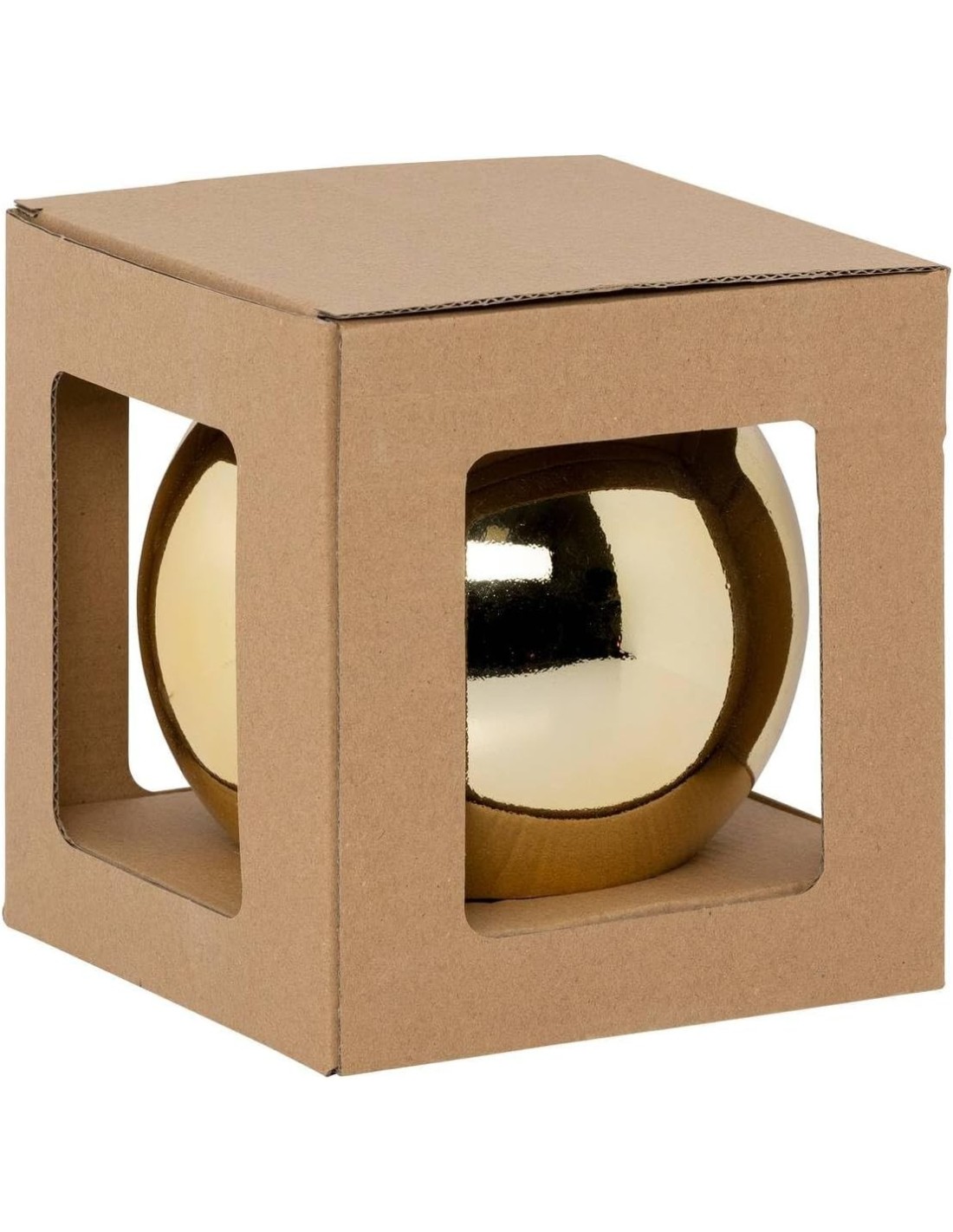 SFERE E PENDAGLI: vendita online Decorazione sfera di Natale 15cm in plastica dorata - La magia di Natale a casa tua in offerta