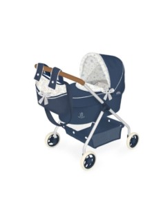 GIOCHI GIRL: vendita online CARROZZINA VINTAGE 35X50X60CM PER BAMBOLE CON BORSA, GIOCO PER BAMBINI in offerta