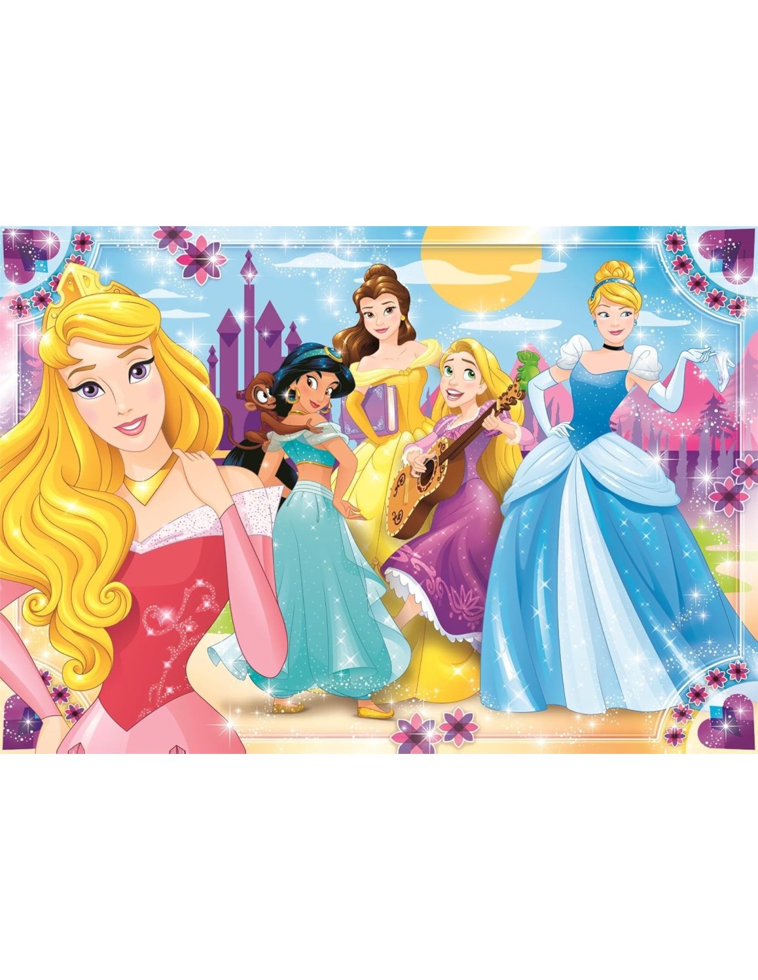 GIOCHI DI SOCIETA'E PUZZLE: vendita online DISNEY PRINCESS MAXI PUZZLE 104PZ CLEMENTONI, GIOCO EDUCATIVO, PER BAMBINI in offerta