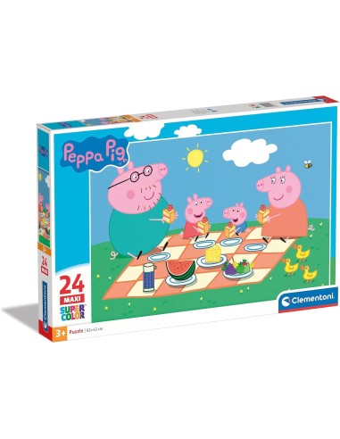 GIOCHI DI SOCIETA'E PUZZLE: vendita online PEPPA PIG MAXI PUZZLE 24PZ CLEMENTONI in offerta