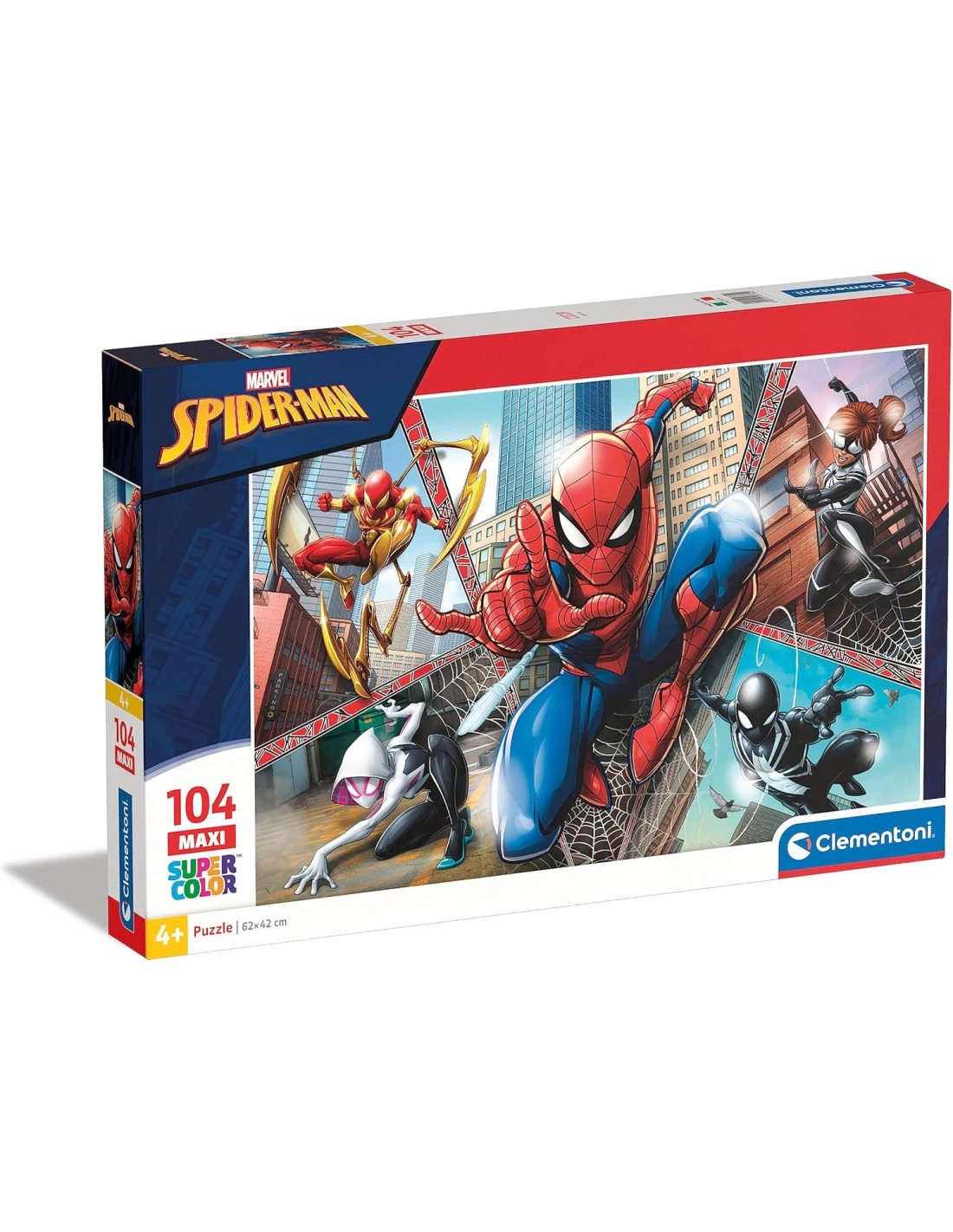 GIOCHI DI SOCIETA'E PUZZLE: vendita online SPIDERMAN MAXI PUZZLE 104PZ CLEMENTONI in offerta