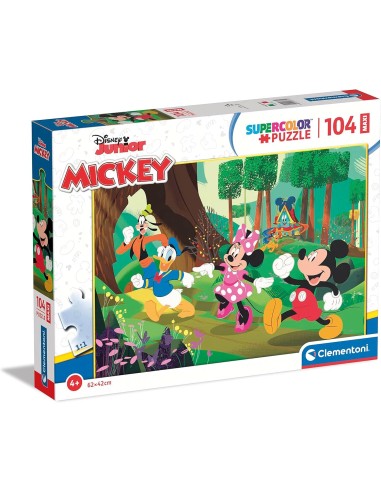 GIOCHI DI SOCIETA'E PUZZLE: vendita online CLEMENTONI MICKEY MAXIPUZZLE 104PZ in offerta